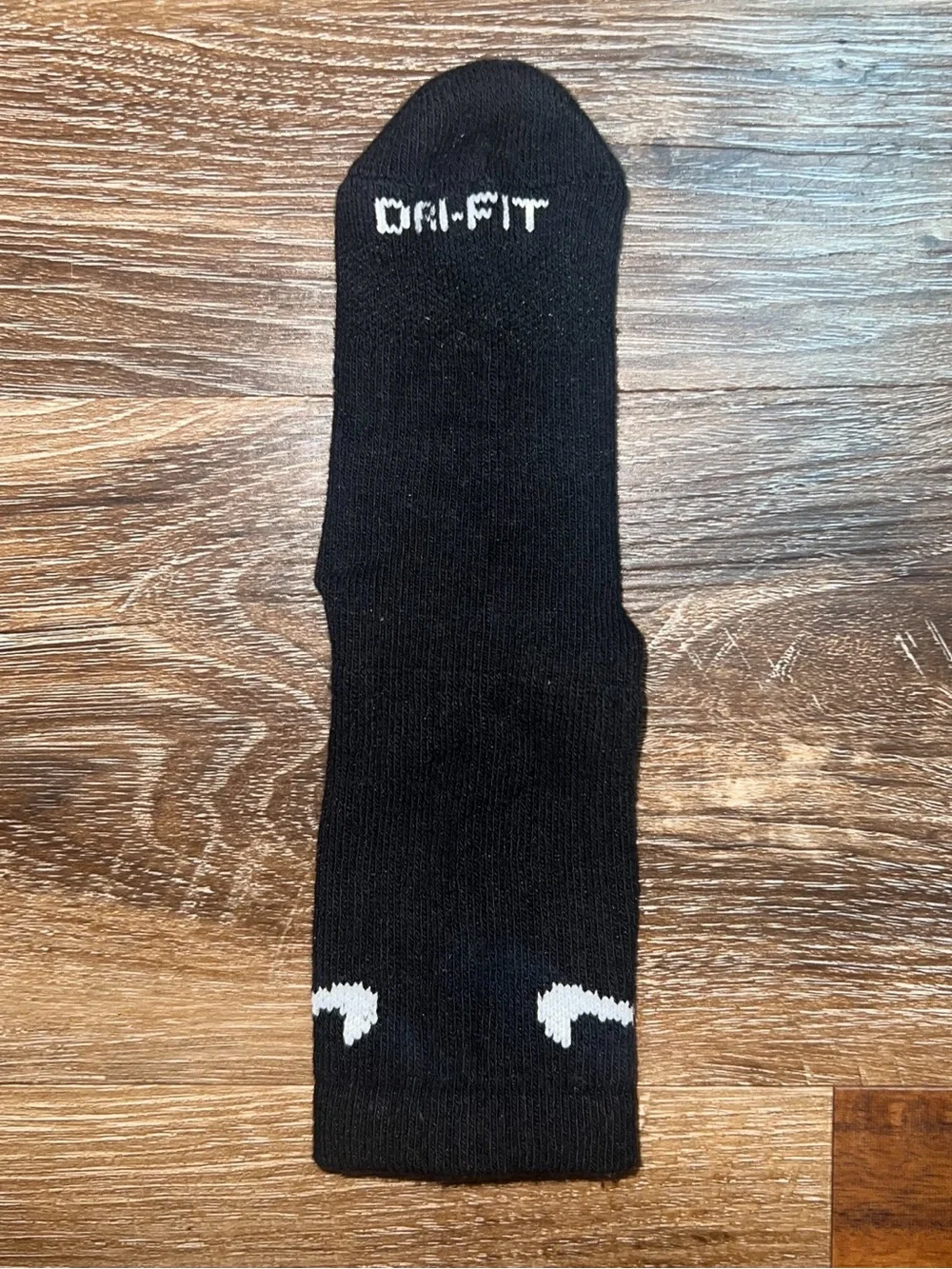 Nike Kids Black Dri-Fit Crew Socks - 6 Pack, Size XS 5-7